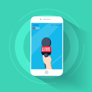 Live video phone graphic