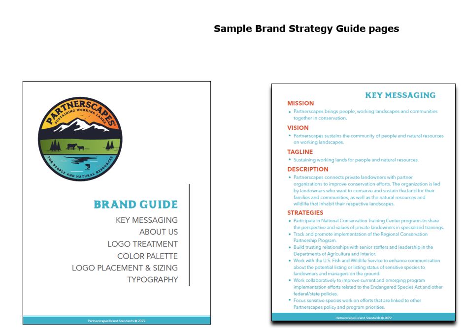 Partnerscapes Brand Guide Example