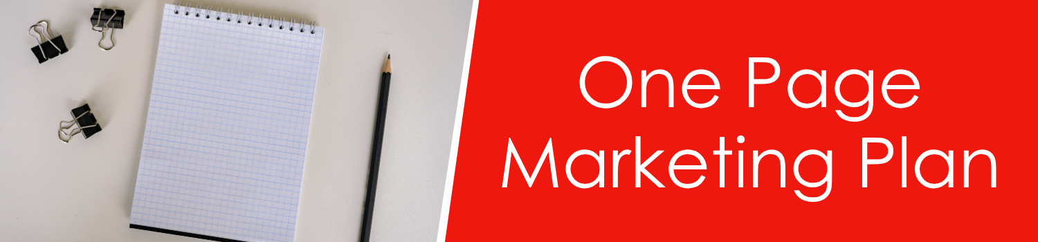 one page marketing communications plan