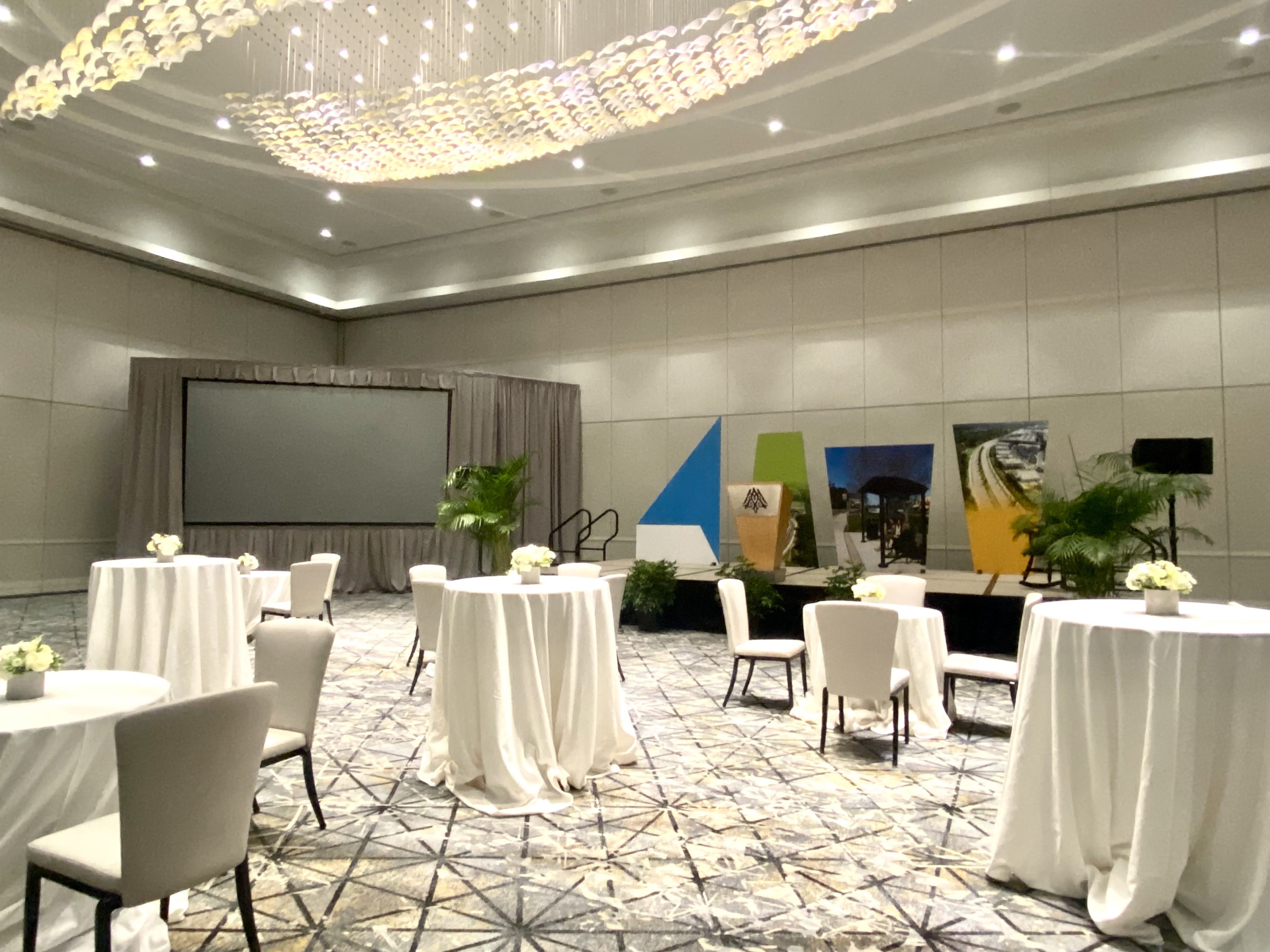 True North 400 20th anniversary event decor