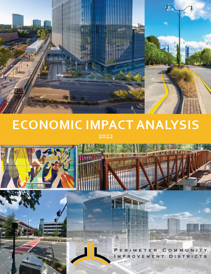 Perimeter Community Improvement Districts 2022 impact analysis cover Perimeter Community Improvement Districts 2022 impact analysis cover