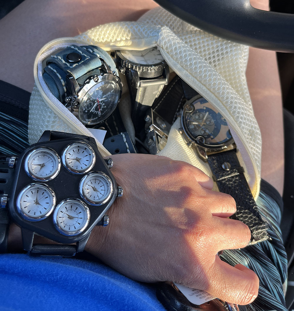 Collection of statement watches Collection of statement watches